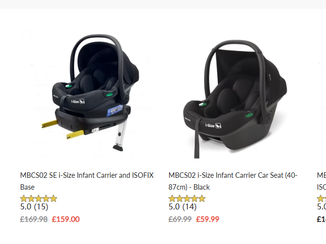 i-Size Car Seats