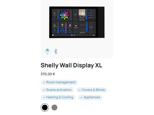 Shelly Wall Display XL