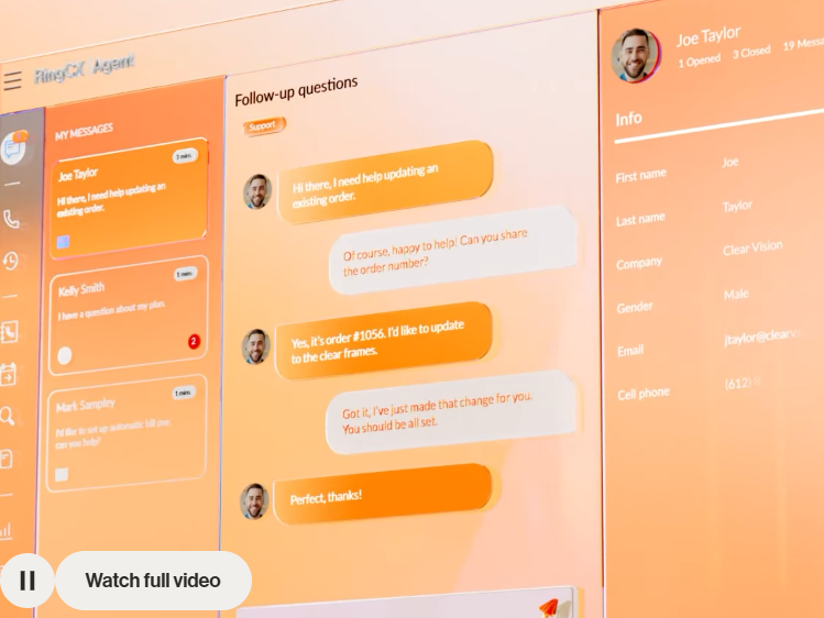 Effortless customer experiences with AI