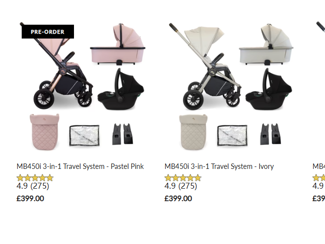 3-in-1 Travel Systems