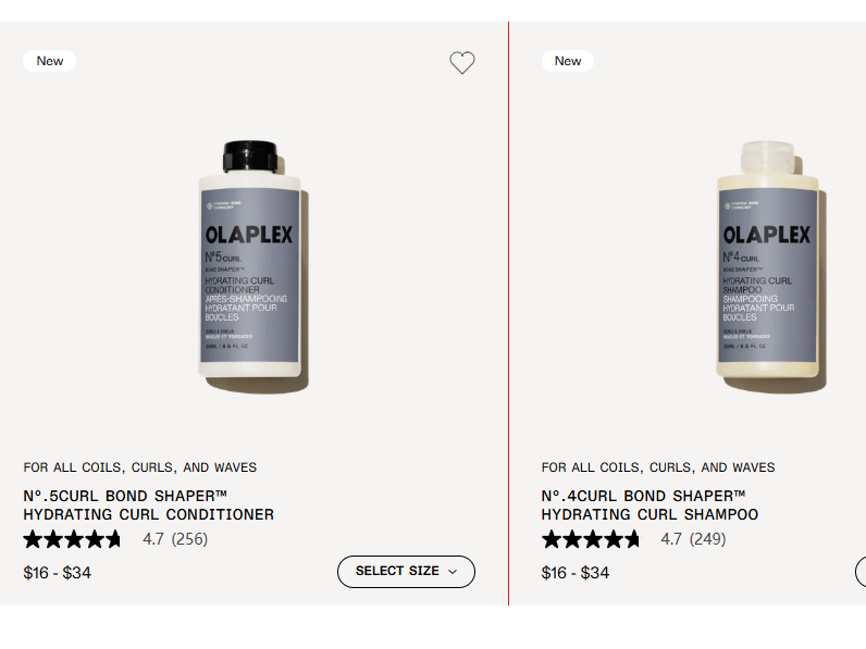 Shampoos + Conditioners