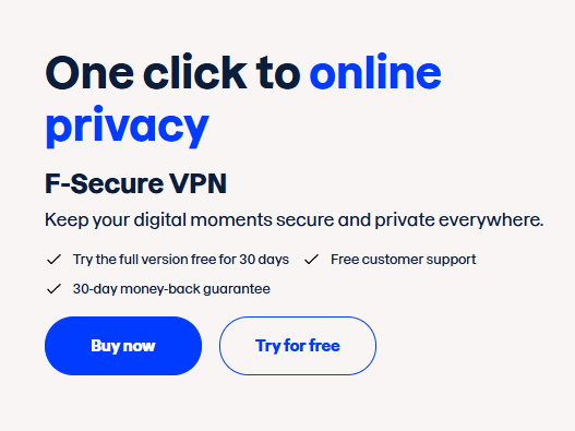 F‑Secure VPN