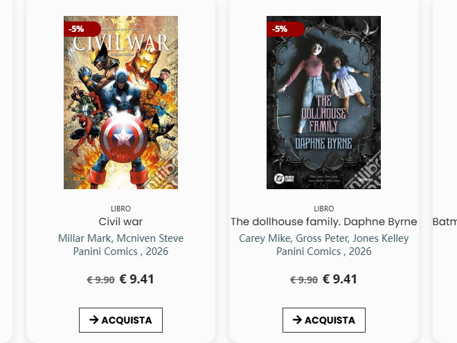 Fumetti e Manga