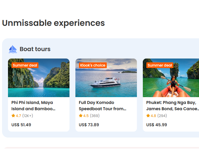 Tours & experiences